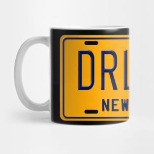 Dr. Love License Plate Mug